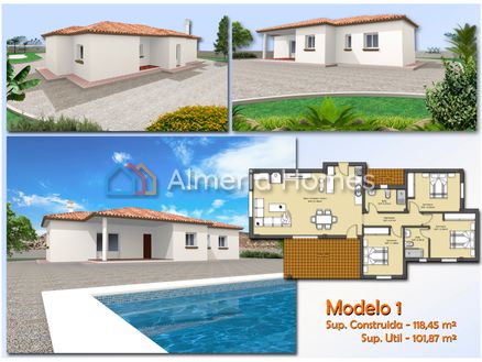 Villa Abril: Villa in Huercal-Overa, Almeria