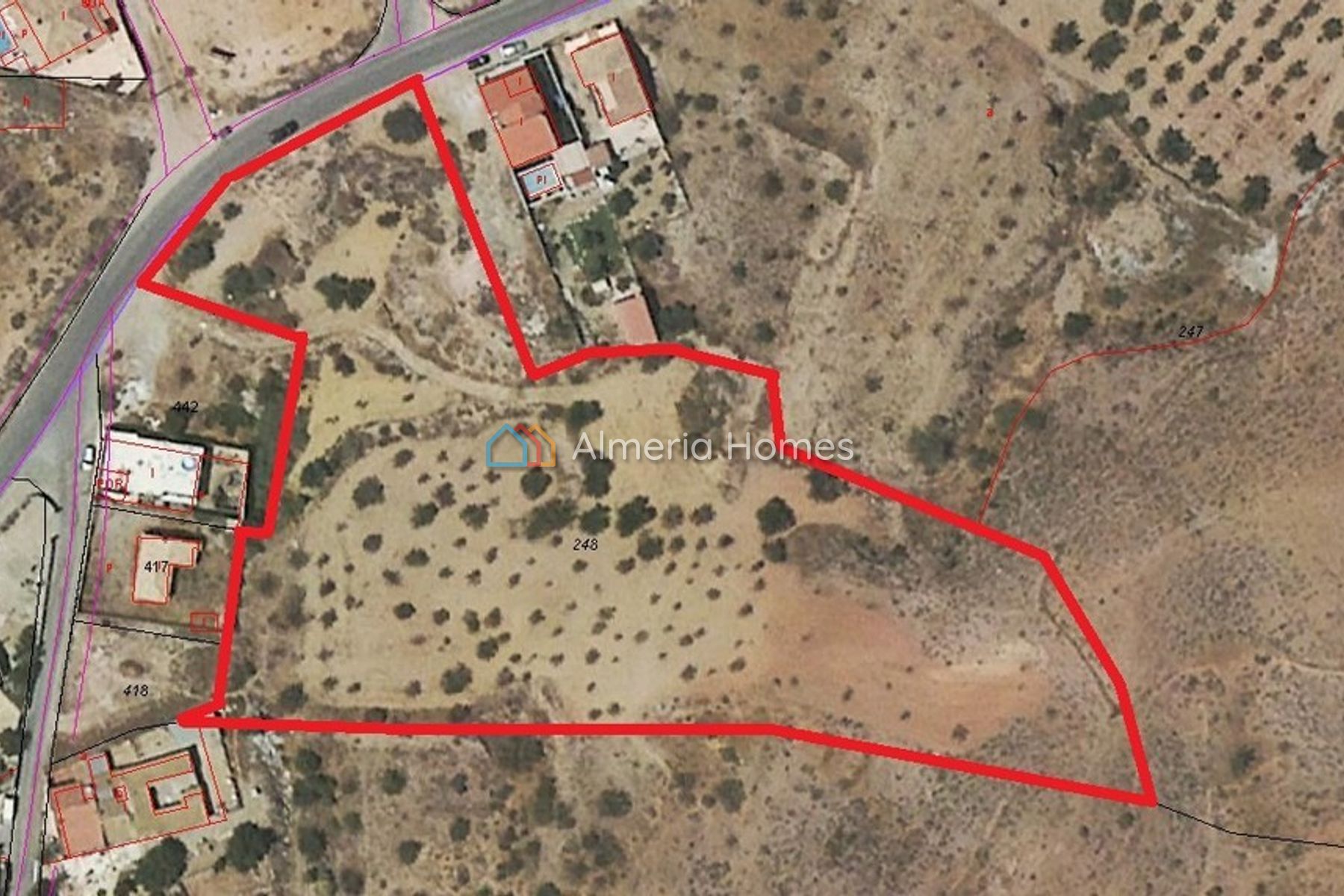 Parcela Aljambra  — Land for sale in Albox, Almeria — Image #1