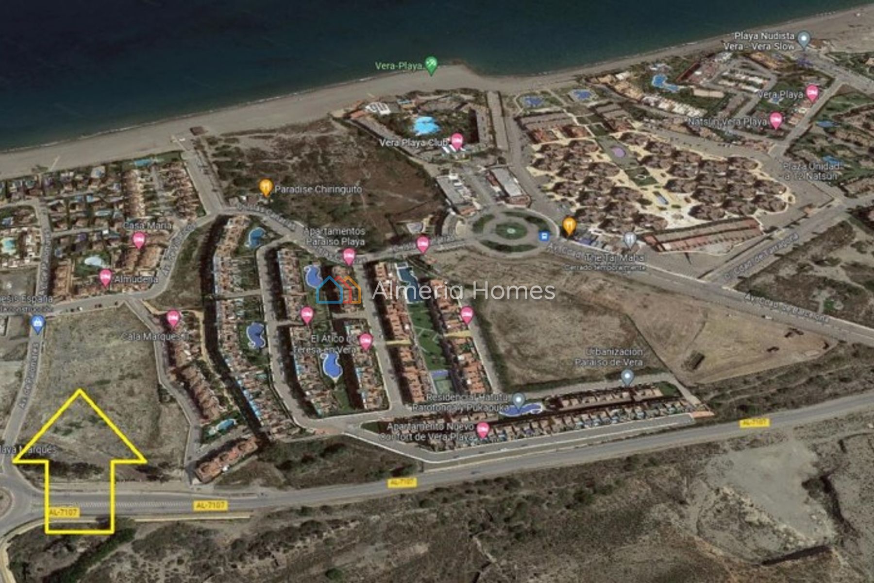 Plots Vera Playa  — Land for sale in Vera Playa, Almeria — Image #1