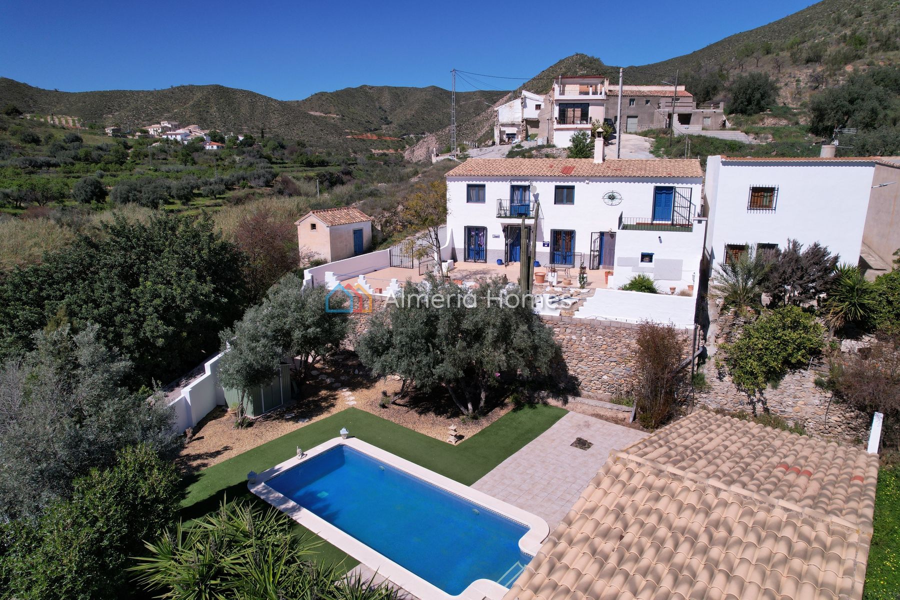 Cortijo Salvia &mdash; Landhuis gereserveerd in Arboleas, Almeria — Afbeelding #2