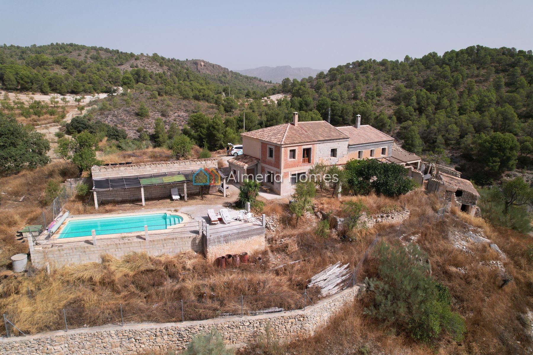 Cortijo Vistamar &mdash; Landhuis gereserveerd in Oria, Almeria — Afbeelding #1
