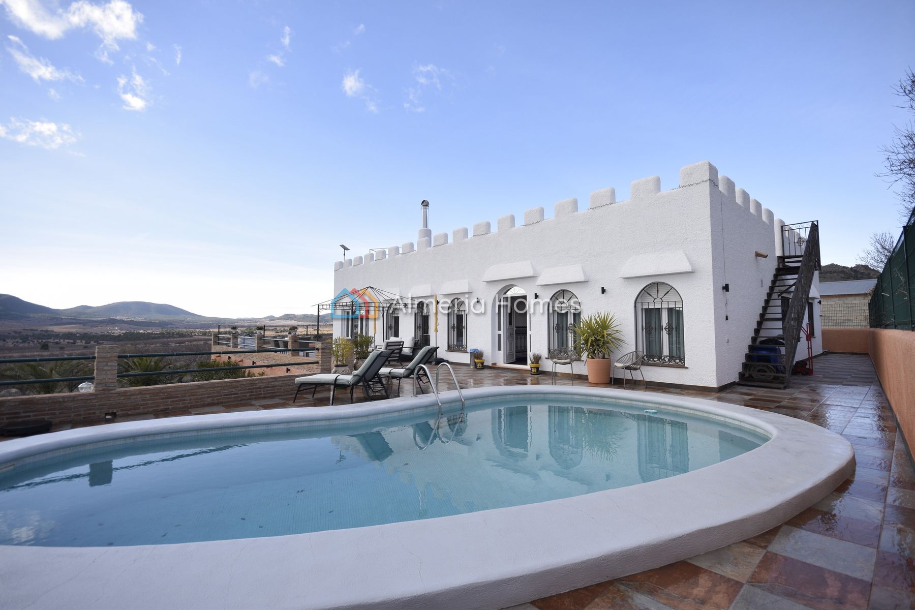Villa Mystique &mdash; Villa te koop in Oria, Almeria — Afbeelding #1