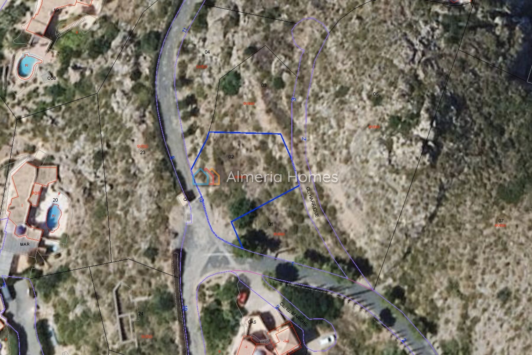 Parcela Rincon &mdash; Grond te koop in Cabrera, Almeria — Afbeelding #2